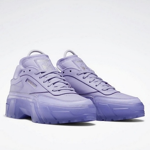 Cardi B Purple Reebok Shoes! NEW! Size Womens
